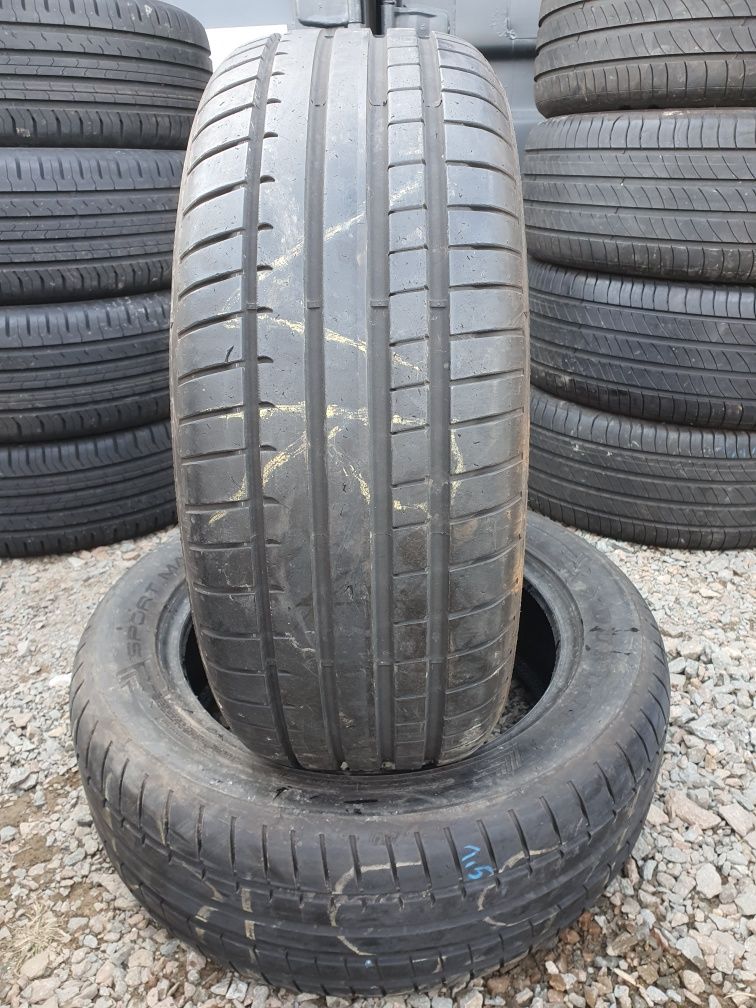 opony letnie 225 55 r17 Dunlop 2szt kraków 24h wysyłka