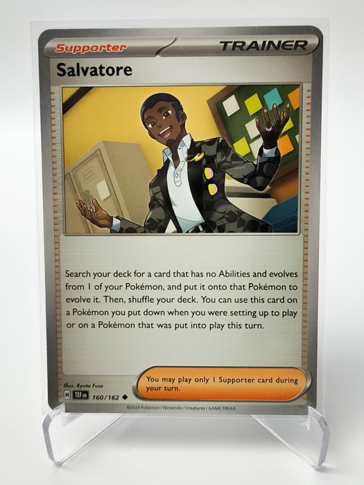 Salvatore 160/162 karta pokemon Temporal Forces
