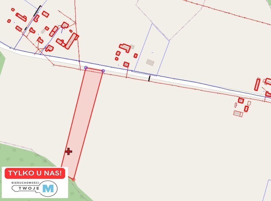 Działka budowlana w malowniczej, spokojnej okolicy