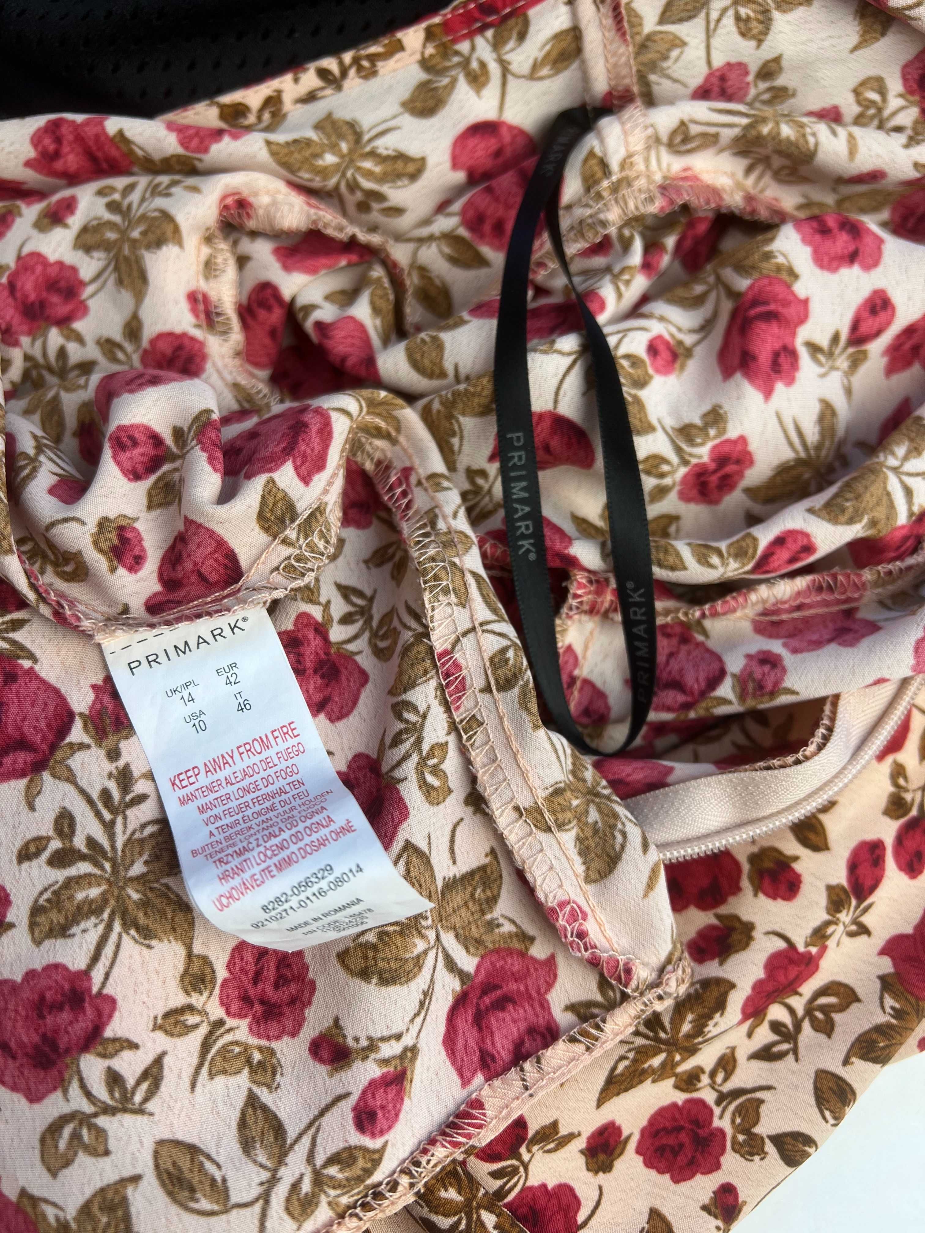 Primark довга сукня у квітковий принт, плаття длинное платье