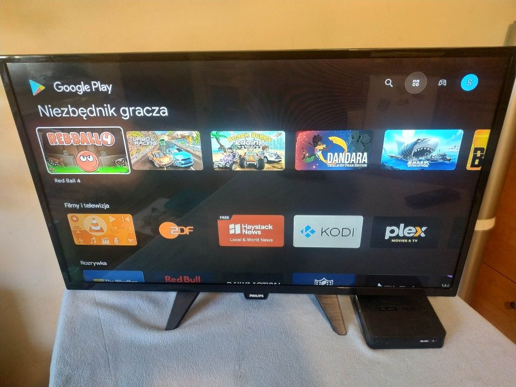 Smart Tv dekoder Play now Tv Box wifi Dvbt2 YouTube Netflix