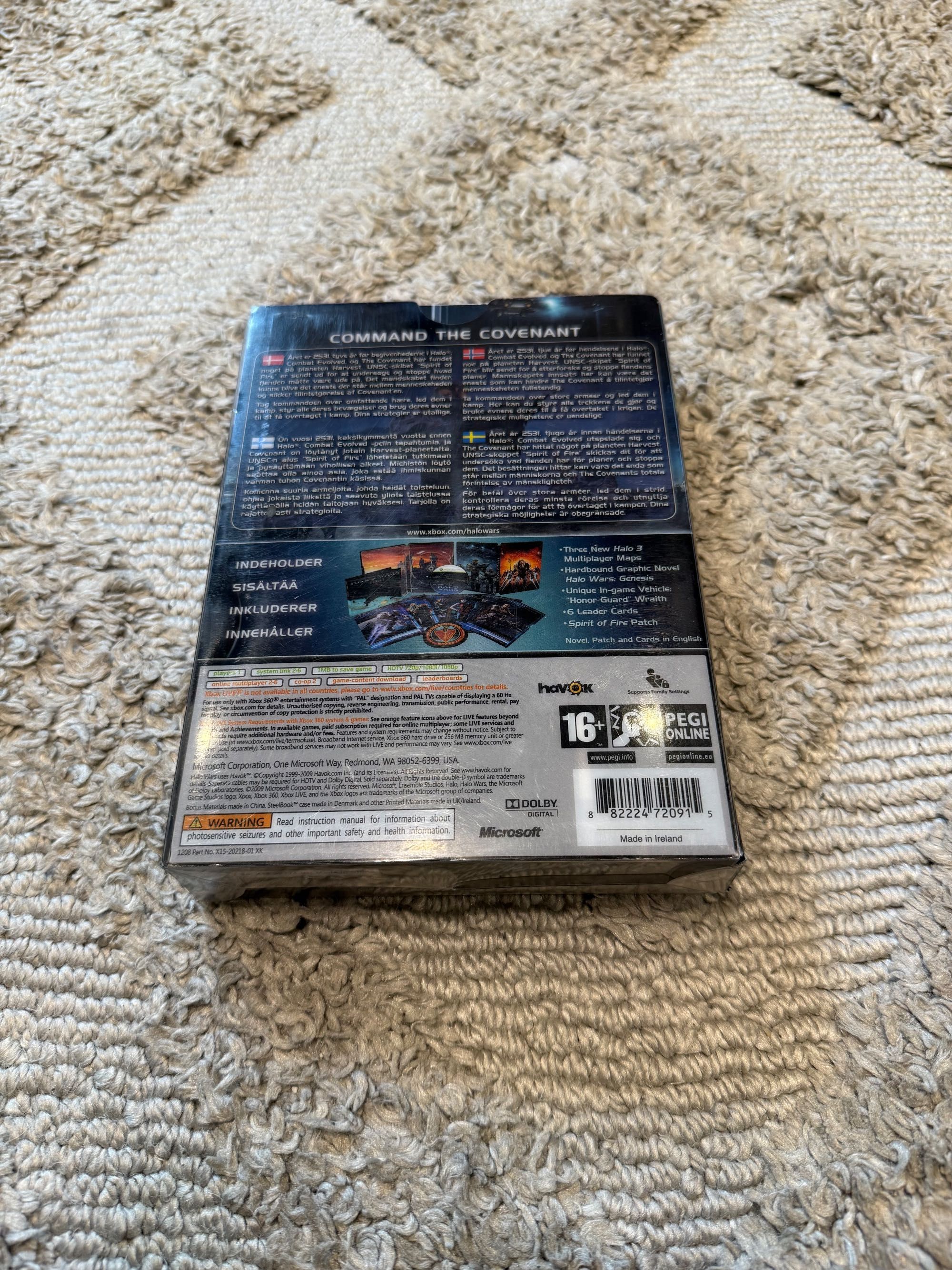 halo wars limited edition x360