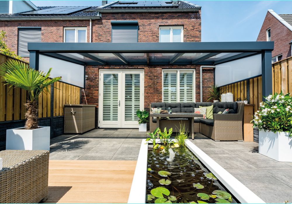 Zadaszenie tarasowe 4*2.5 poliwęglan 16mm szybkie wykonanie Promocja