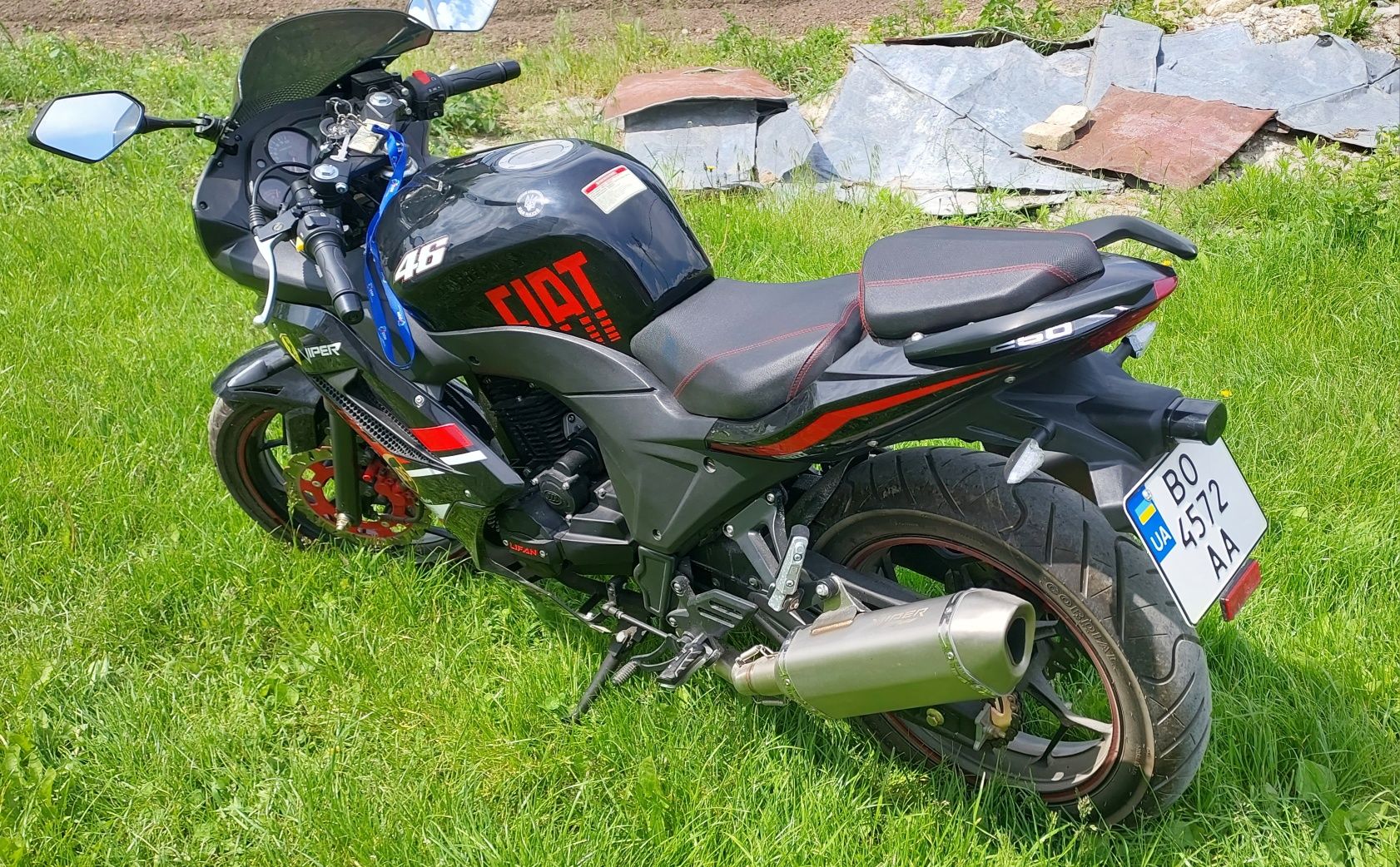 Продам мотоцикл viper f2 250 2021