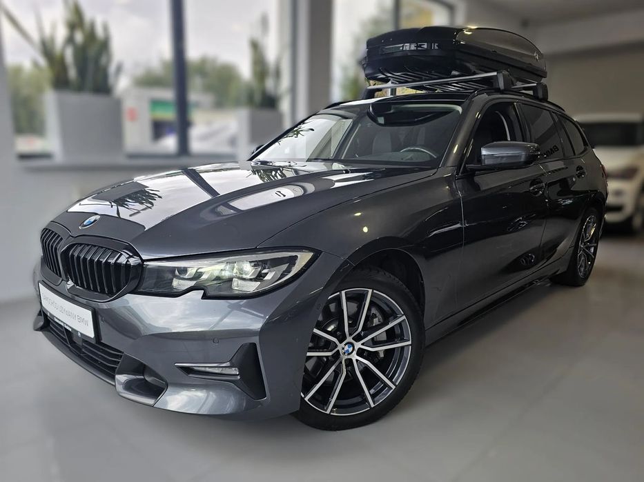 BMW Seria 3 330xd SportLine, ACC, HiFi, shadowline, Dostęp komf., el.fotel, FV 23%