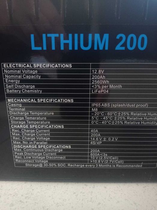 Інвертор SUMRY SM-3200H + 2 акумулятори Extralink EX.30479 , б\у