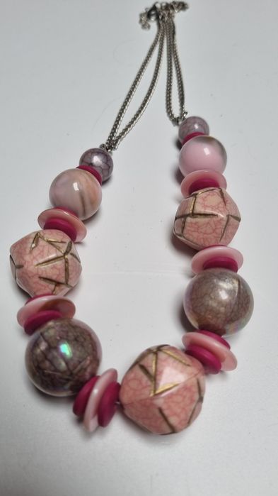 Komplet korale naszyjnik i bransoletka