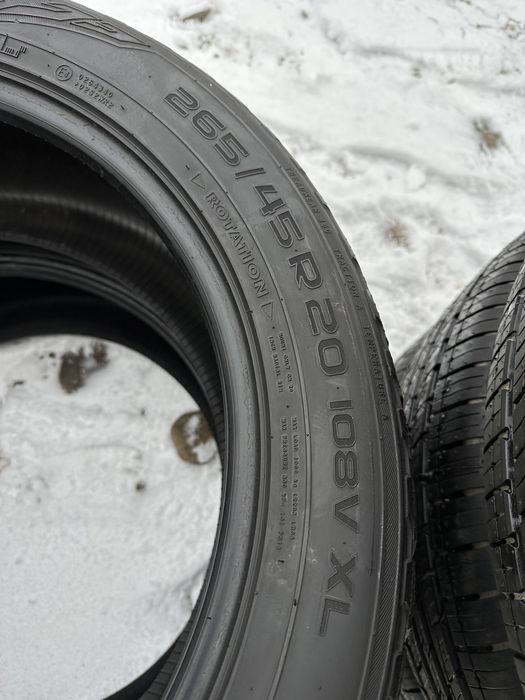 265/45/20 Nokian Wr Suv 3