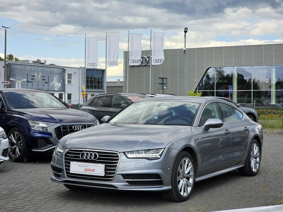 Audi A7 Sportback S line_FV23%_LED_Skóra_El.fotel_Indukcja_SoundSystem_Tempomat_19"_Hak