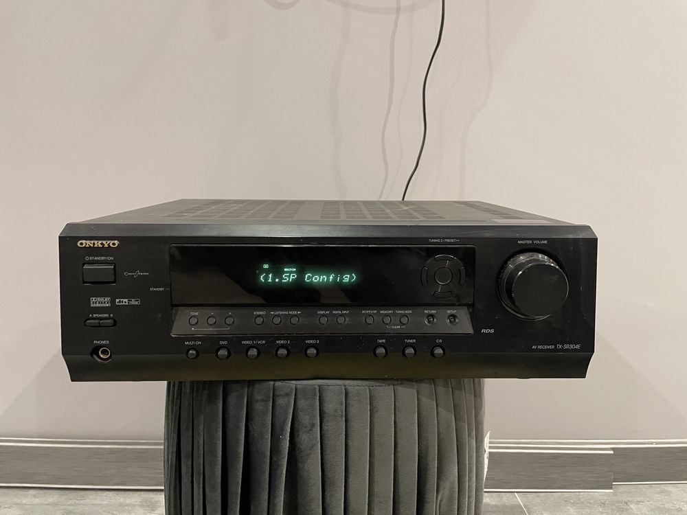 Amplituner Onkyo TX-SR304E Czarny/Cinema/Wys!