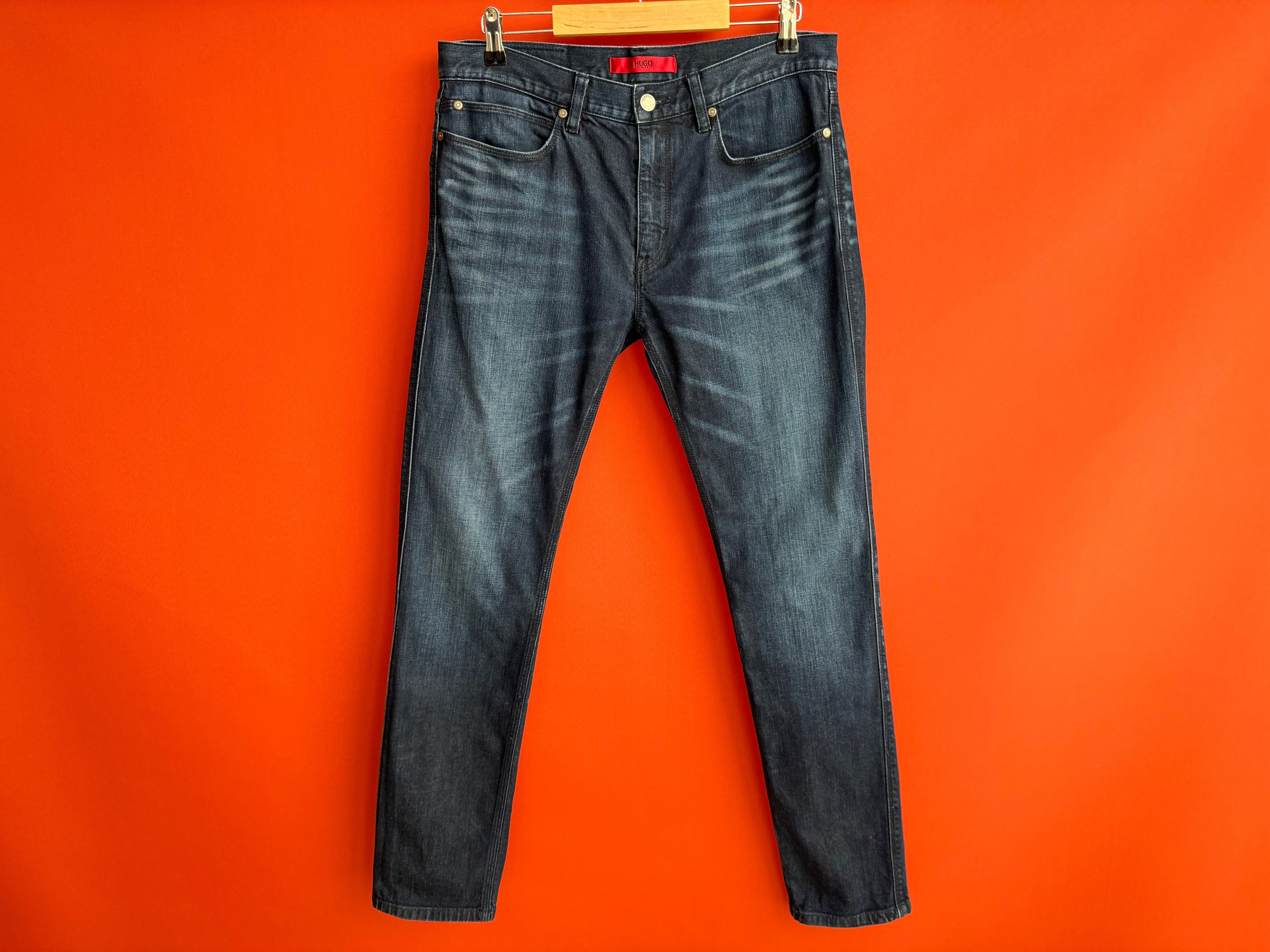 Hugo Boss оригинал мужские джинсы штаны размер 32 Б У