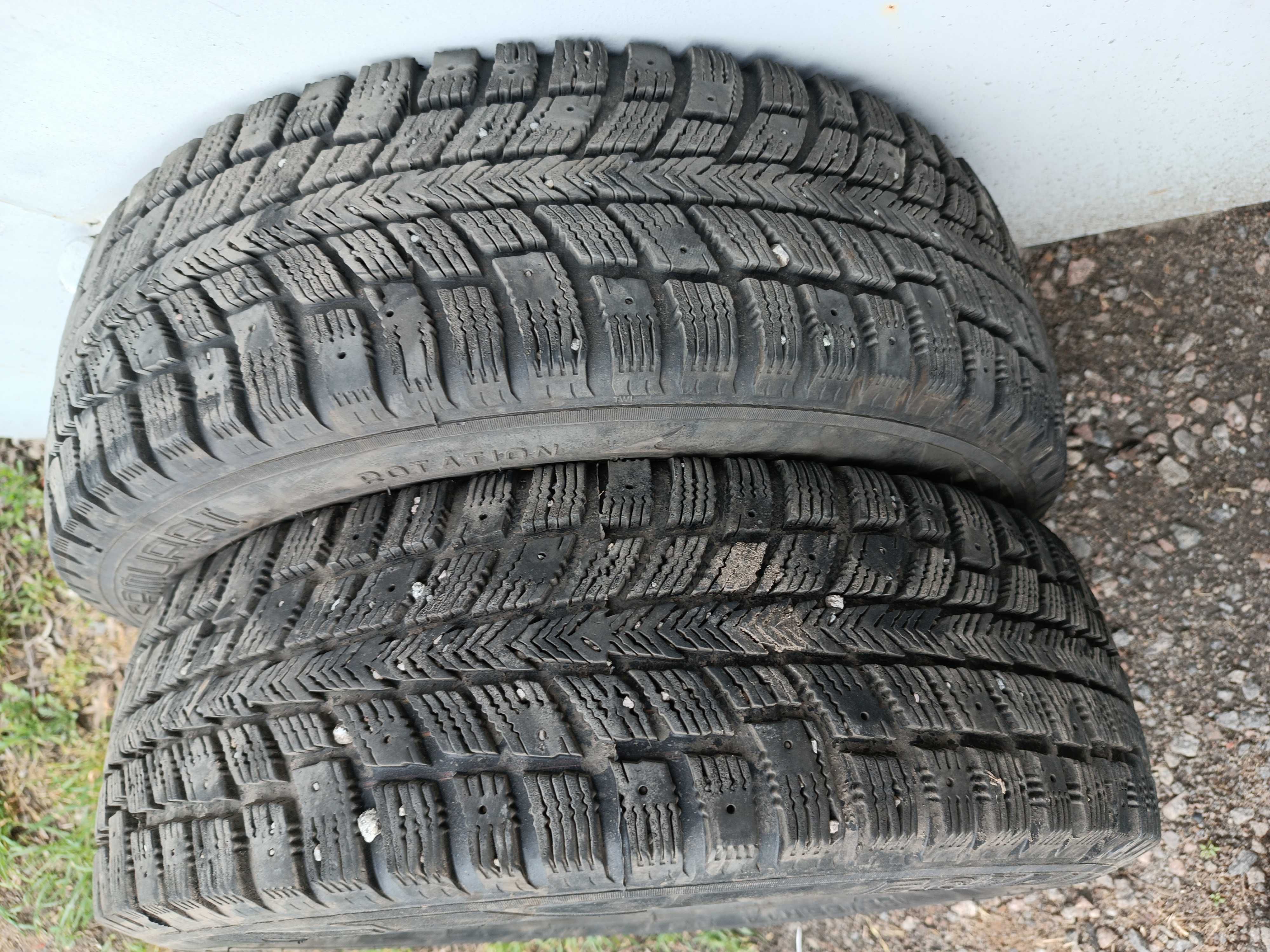 Продам  зимнию резину 2 шт Estrada Samurai 185/65 R14