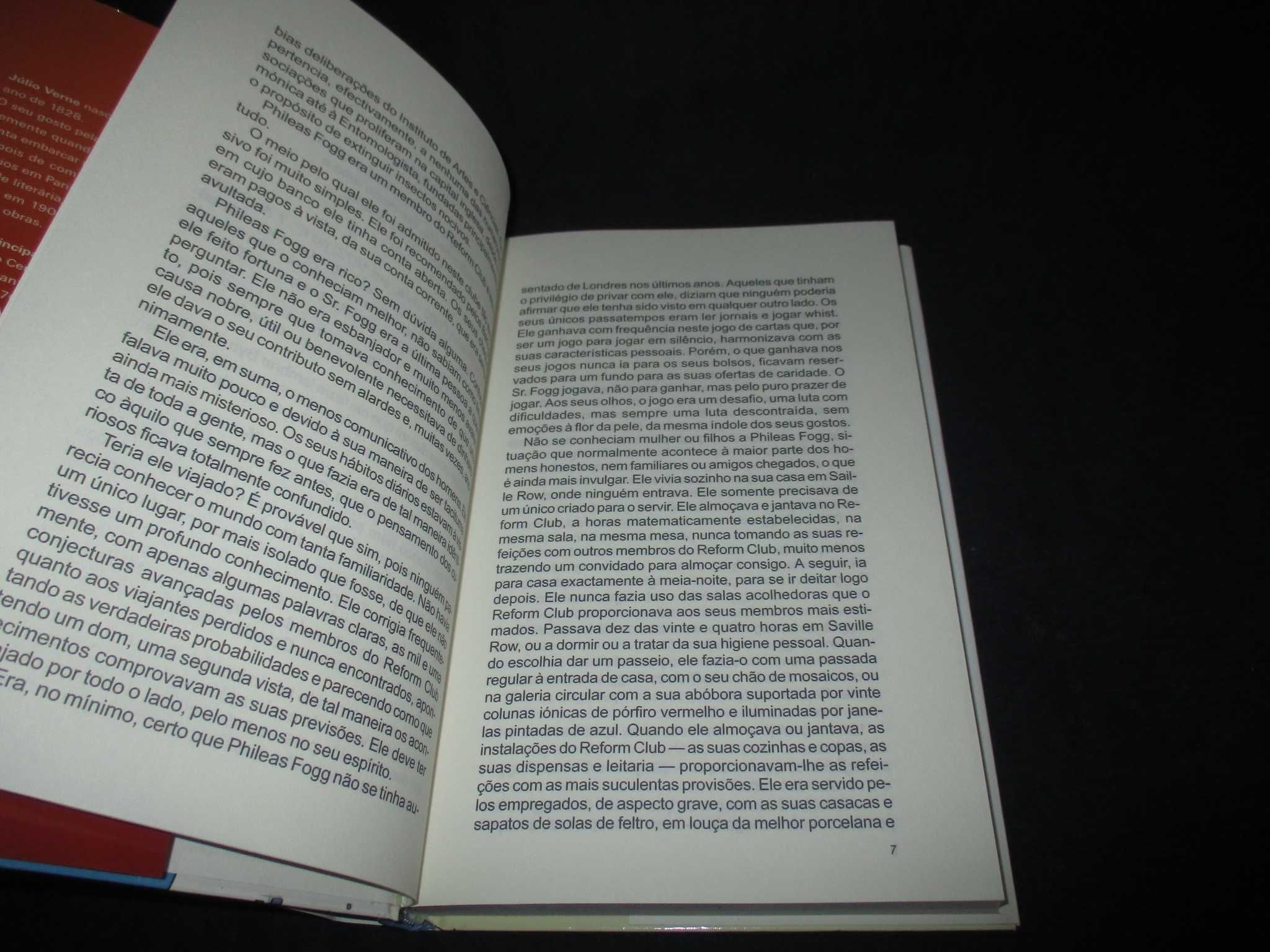 Livro A Volta ao Mundo em 80 Dias Júlio Verne