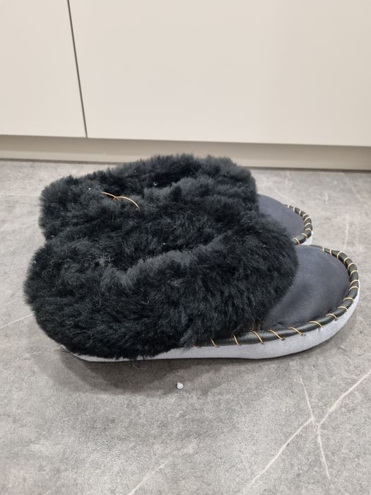 Кімнатні капці 41 розмір шкіра, на вовні нові круті Буковель