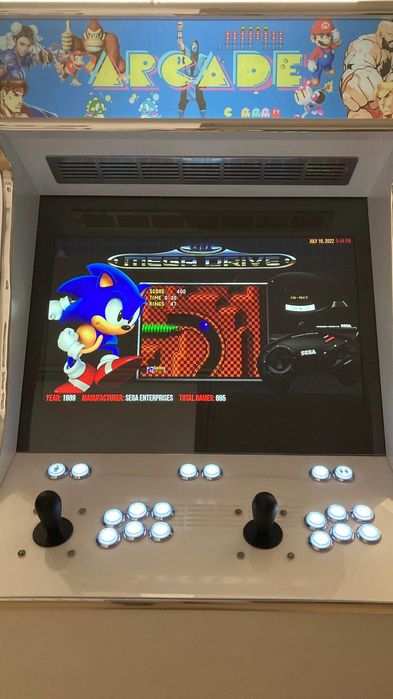 Máquina Arcade Vertical BigBox - MAME Sega Nintendo Neo Geo Pinball