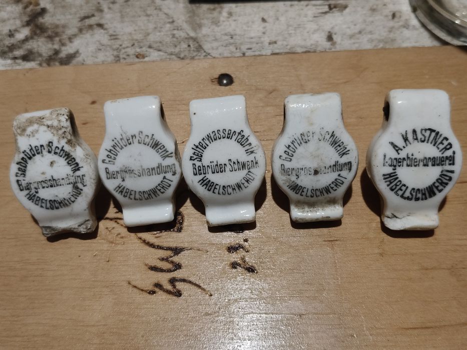 Habelschwerdt Bystrzyca Kłodzka zestaw porcelanek