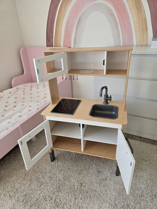 Kuchenka ikea duktig drewniana Stan bardzo dobry