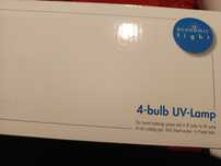 4  bulb  UV Lamp para secar unhas gel e verniz gel