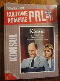 DVD Konsul (seria: Kultowe komedie PRL)  Booklet / folia