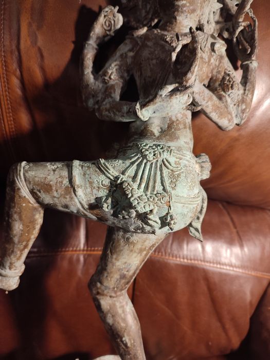 Tybetańska bóstwo z brązu