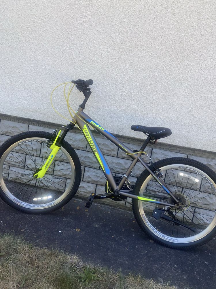 Велосипед підлітковий Crossride Shark 24’’