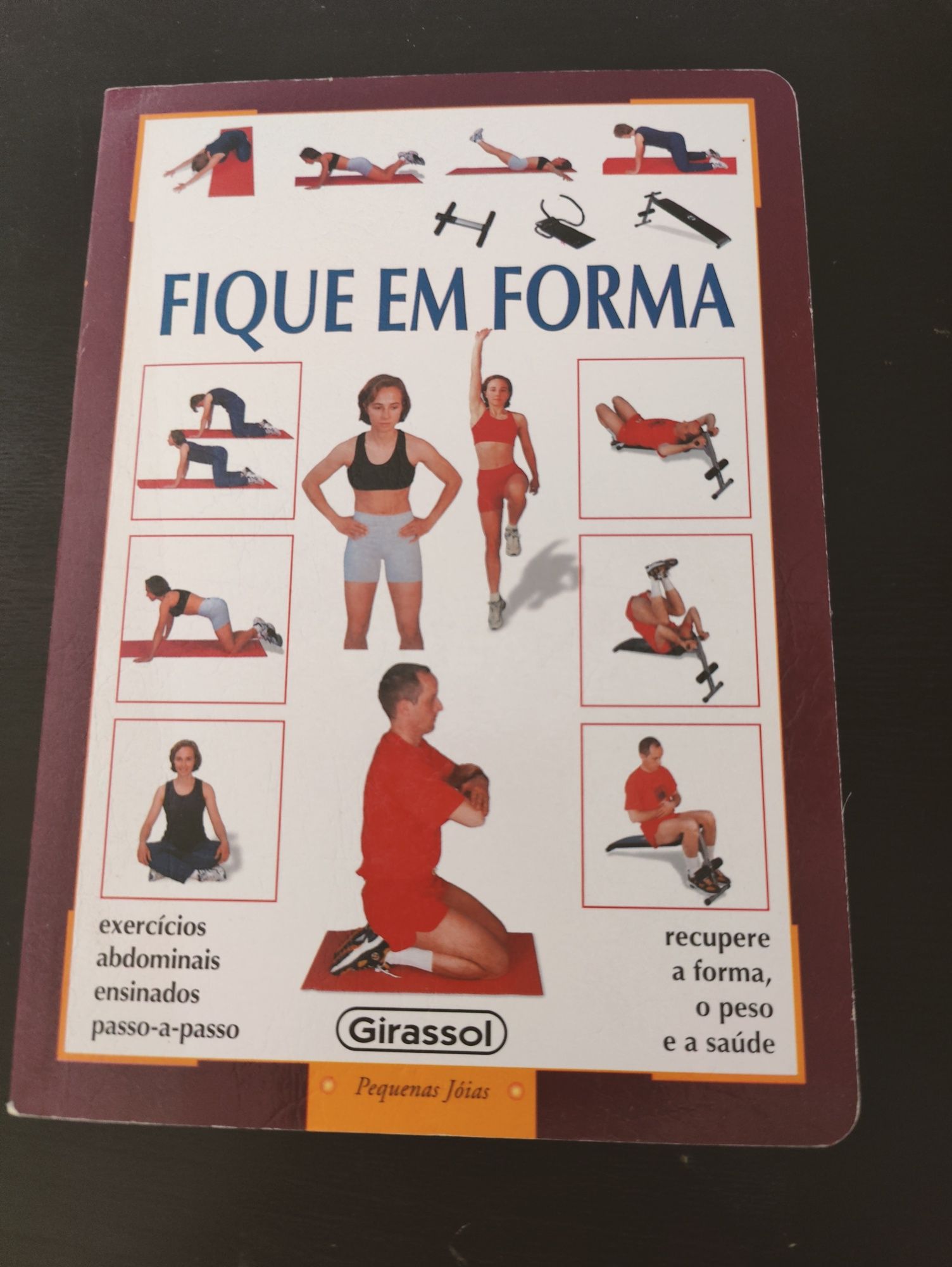 Livro "fique em forma"