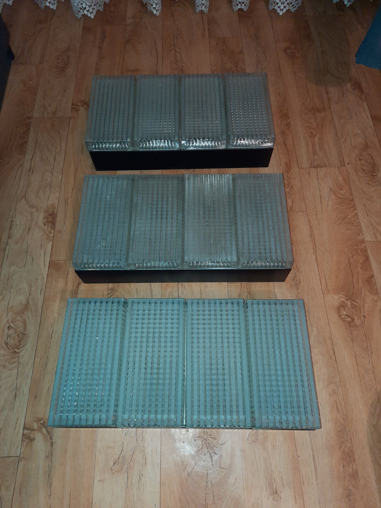 Retro lampy wiszace przsufitowe firmy NAPAKO z lat 60 tych