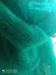 Ręcznie robiony handmade rękodzieło sweter 80% super kid mohair 50 52