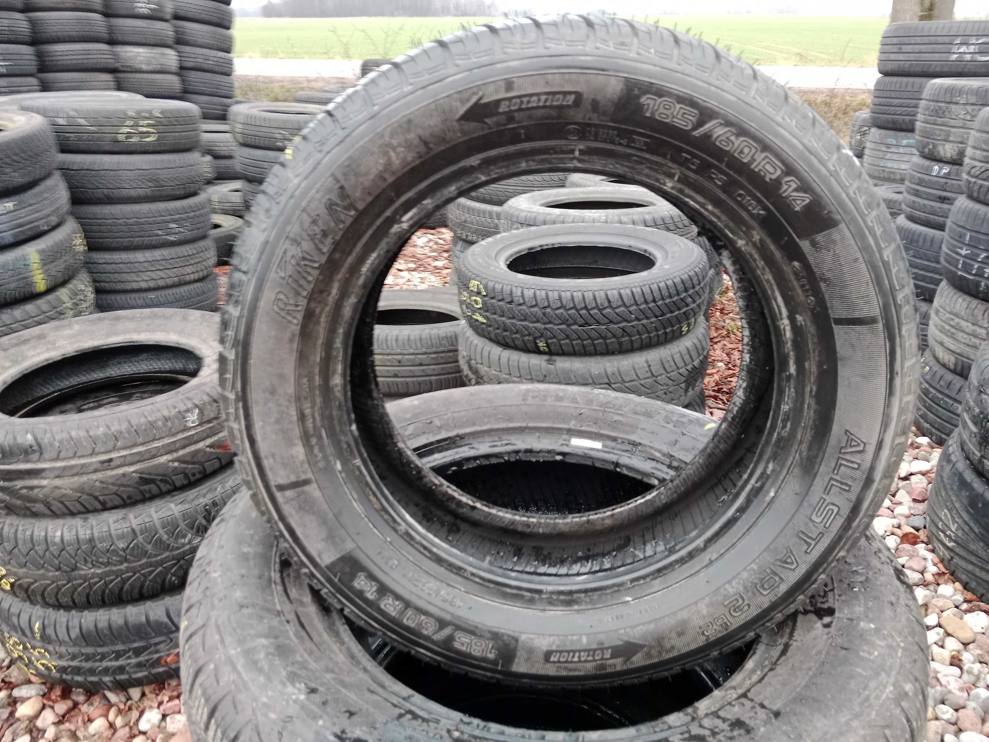 Opona używana letnia 185/60R14 Riken Allstar 2 b2 1szt.