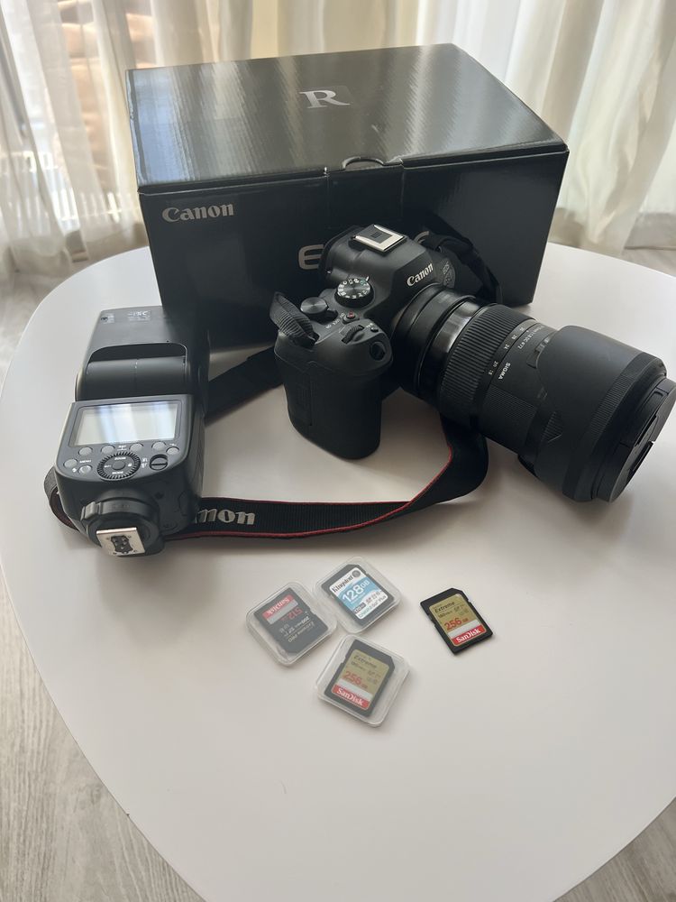 Продаю мощный профессиональный фотокомплект Canon EOS R6 Mark II