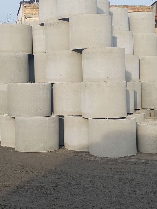 Бетонные кольца купить. Бетонные кольца для канализаци.