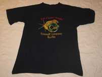 T-shirt koszulka haft Cat Company Berlin haftowana oldschool vintage