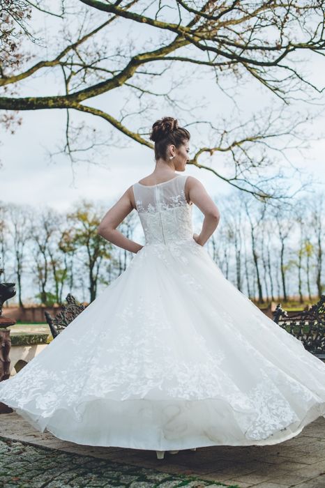 Suknia ślubna w stylu księżniczki