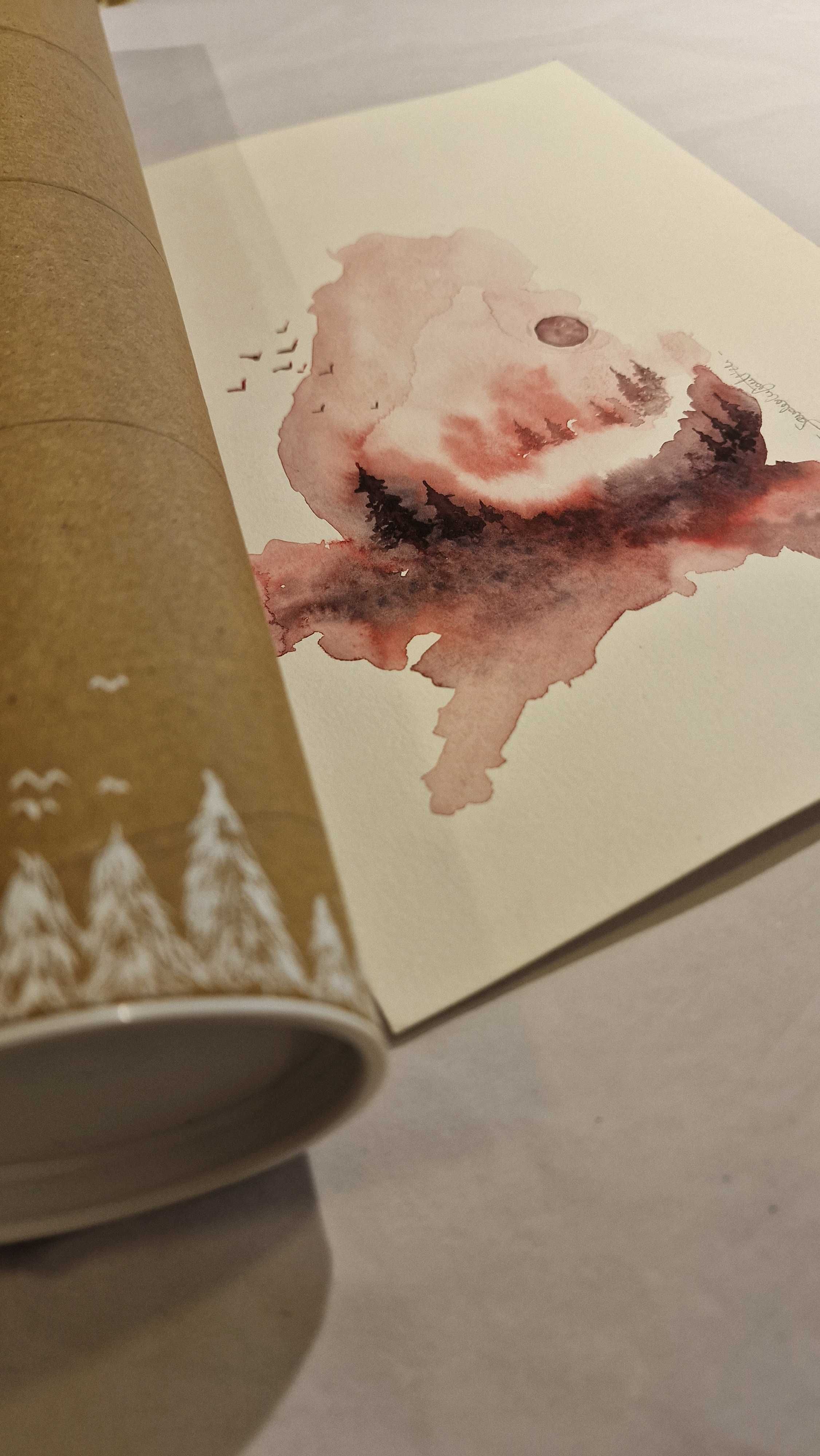 Arte original ilustração desenho pintura