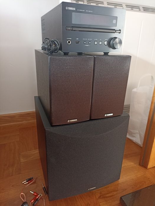 Wieża Yamaha i subwoofer