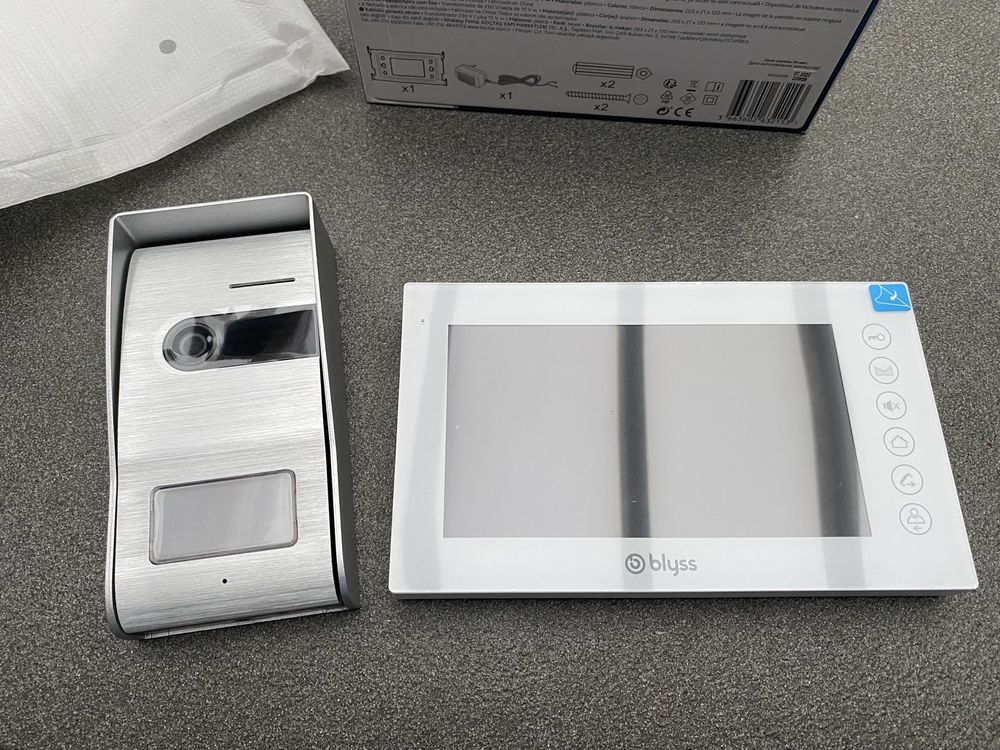 Nowy Wideomofon elektorniczny Blyss Jelbi + Monitor