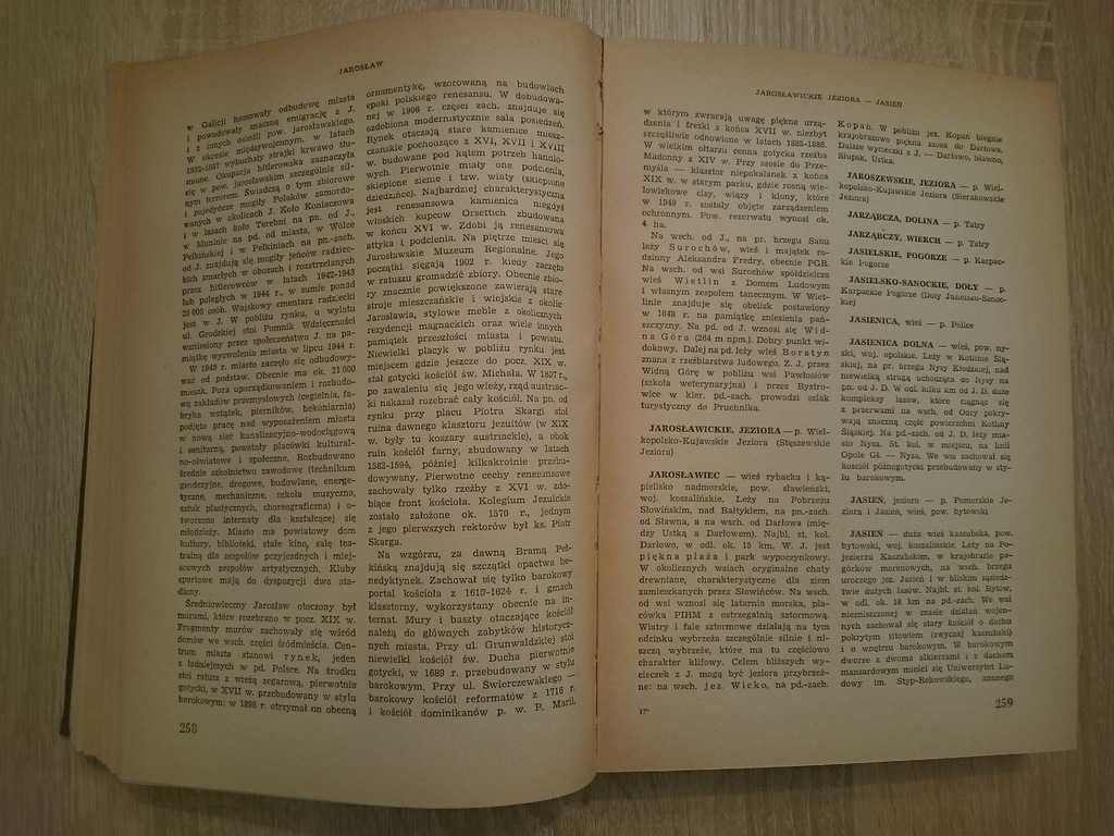 Słownik Geografii Turystycznej Polski 2 Tomy  1956r