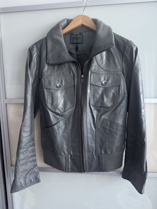 Kurtka skóra naturalna Only L XL