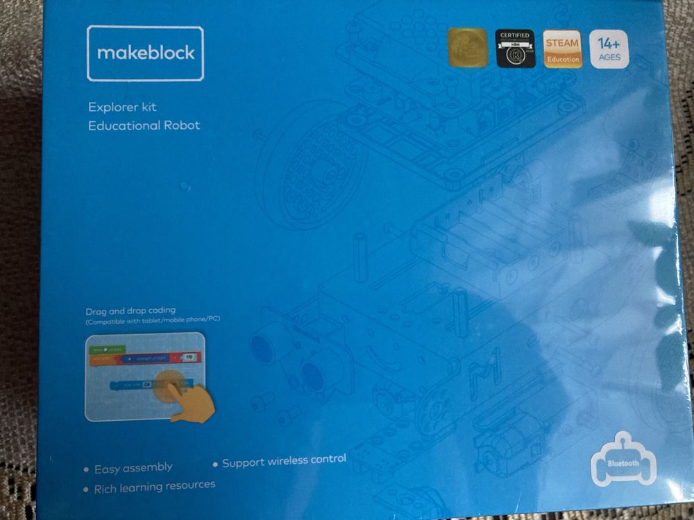 Robot Edukacyjny mBot z matrycą LED nowy rozpakowany na prezent