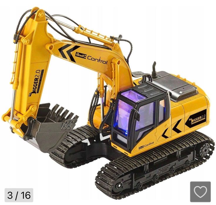 Koparka zdalnie sterowana Revell Digger 2.0 żółta