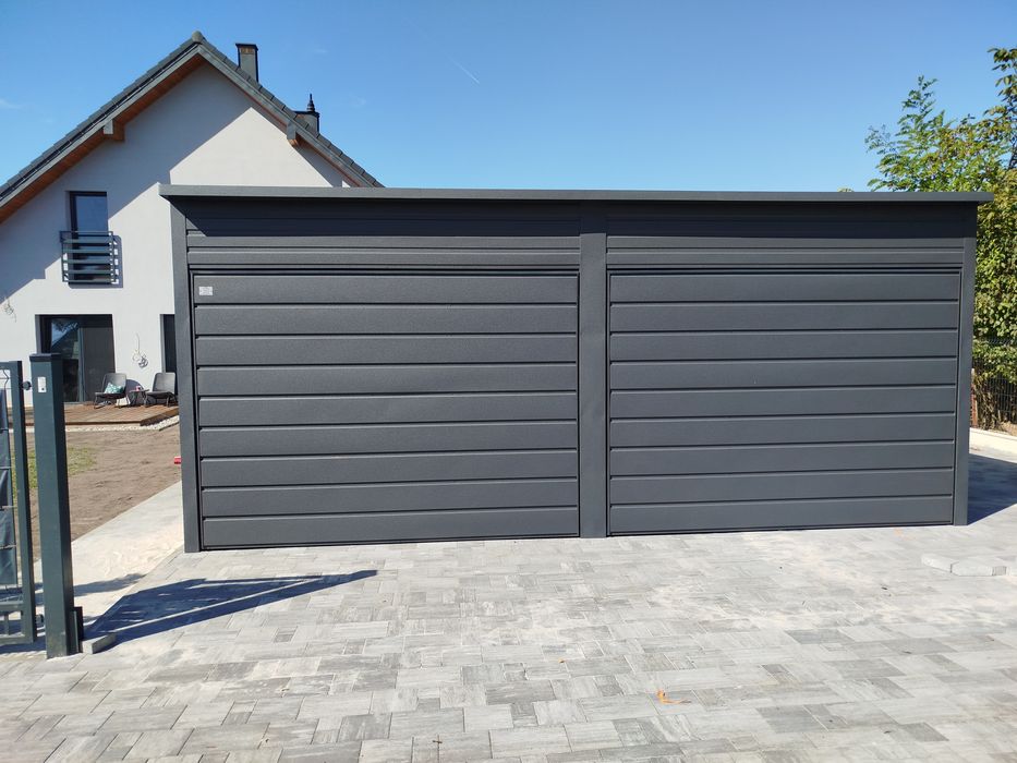 Garaż Blaszany, Blaszak, 9 x 6 Orzech!