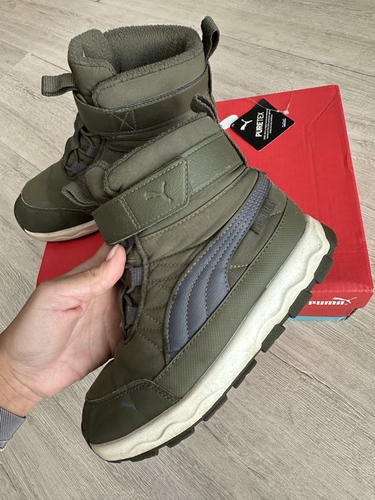 Зимові чоботи puma, ботинки на зиму