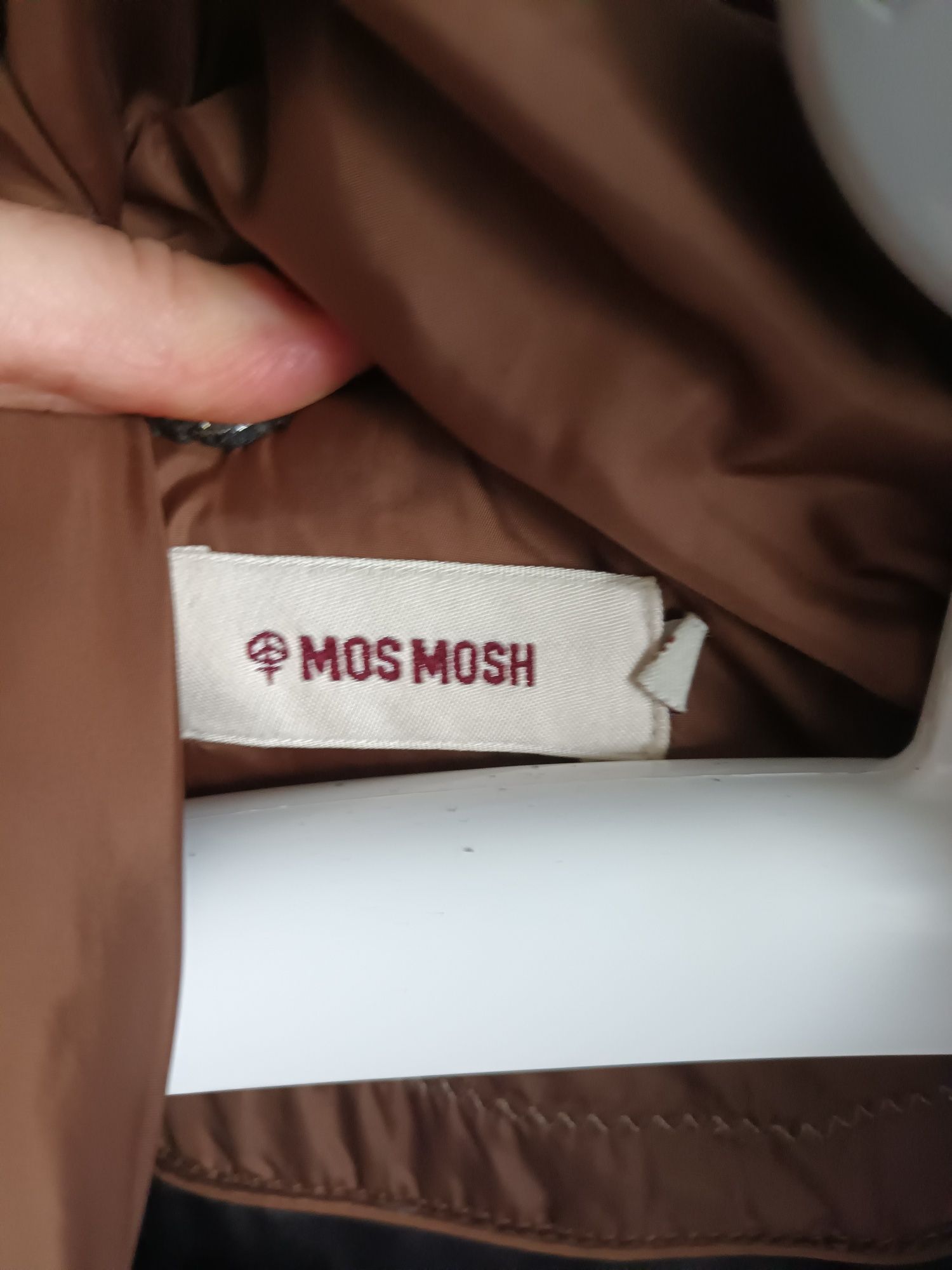 Kurtka długa MOS Mosch puch naturalny