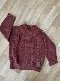 Ciepły sweter chłopięcy vertbaudet 92