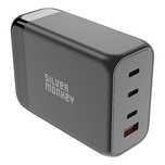Ładowarka GaN Silver Monkey Sma155, 200w 3xUSB-C Pd Usb-a Qc 3.0 z odł