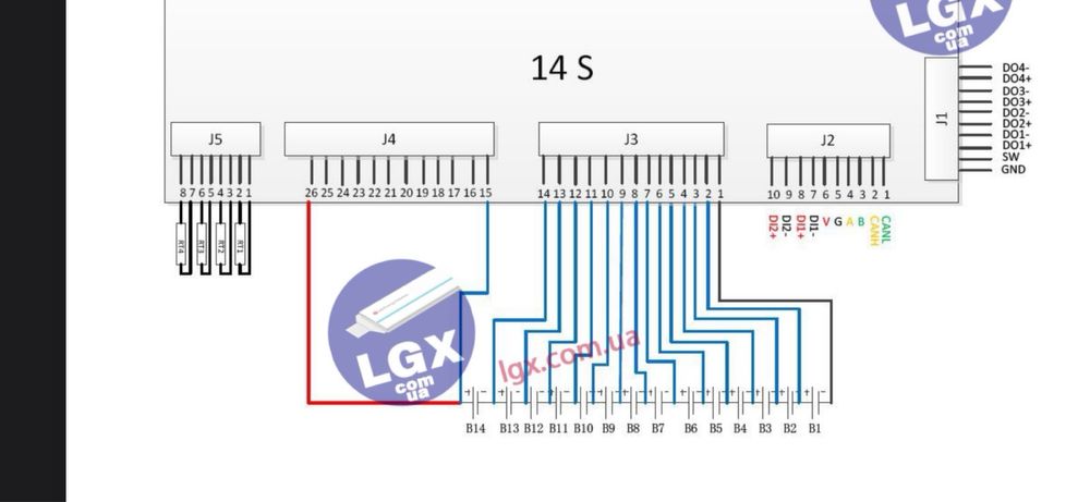 BMS ANT 300A система контроля батареи