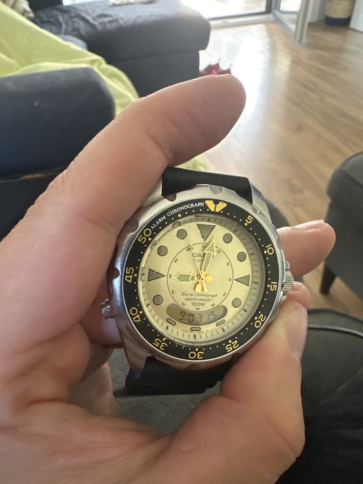 Zegarek Casio AD-520 Alarm Chronograph 100M – Vintage Diver