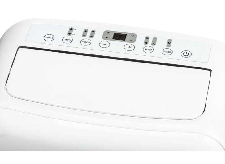 Ar Condicionado Portátil BECKEN BAC4255 (23 m² - 12000 BTU - Branco)