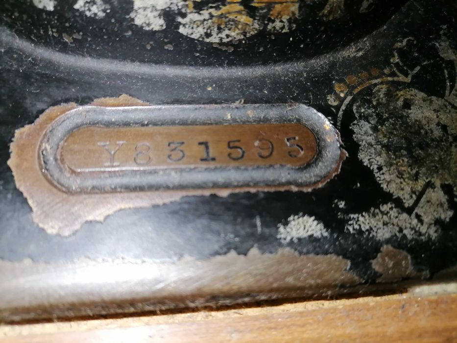 Maquina de costura Singer de 1923 Vintage
