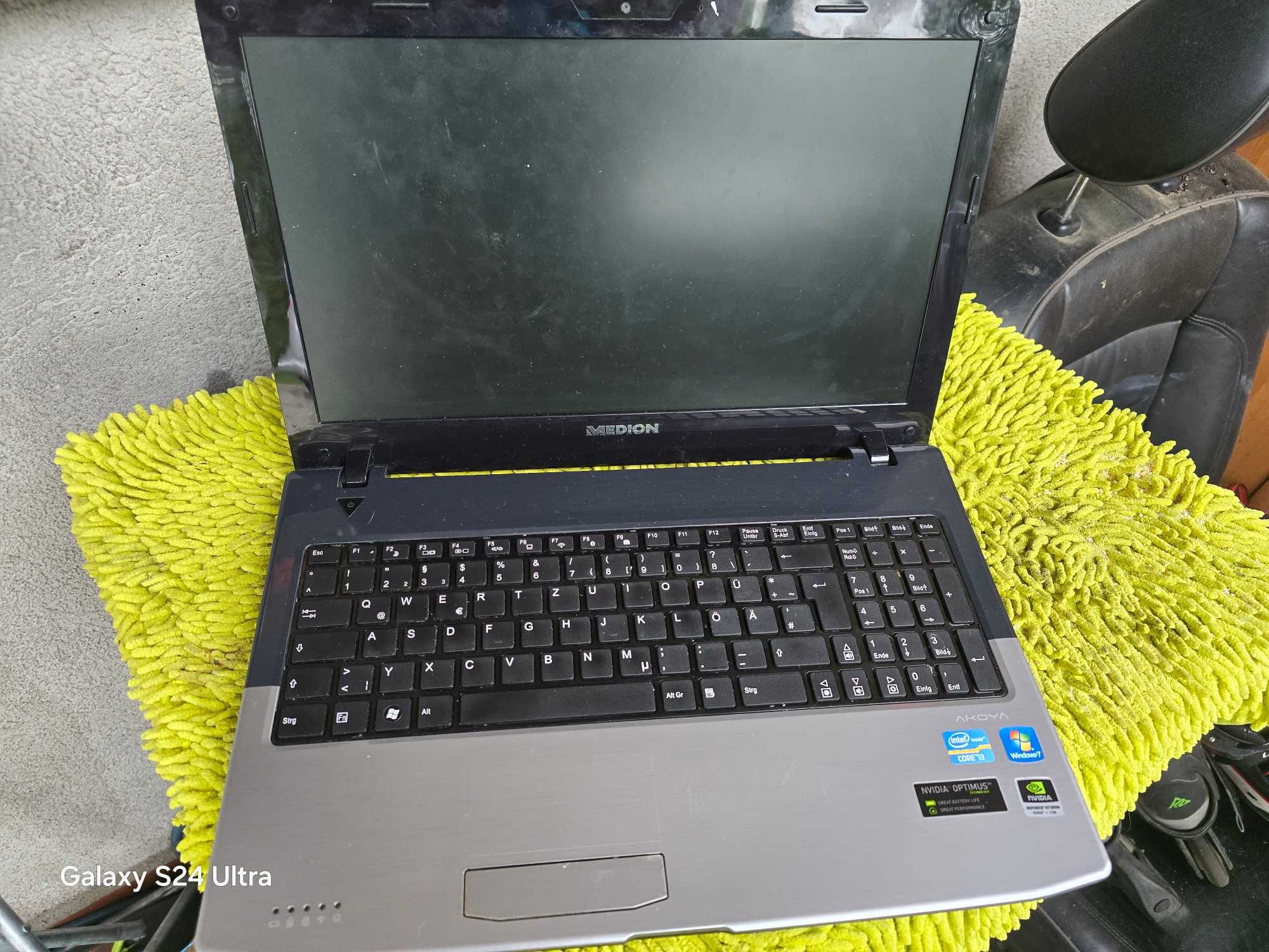 laptop medion akoya i3 4gbram ssd gt555m